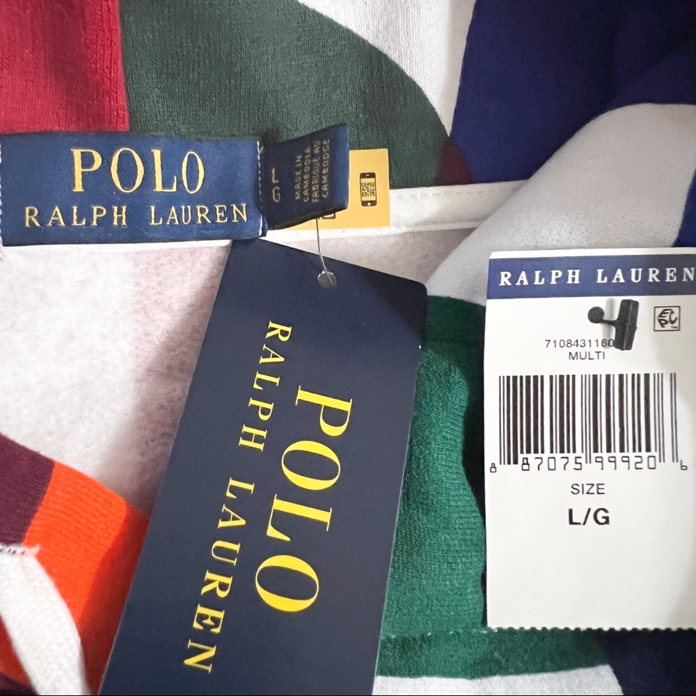 Polo Ralph Lauren Multicolor MONOGRAM LOGO Hooded Sweatshirt - Picture 10 of 16